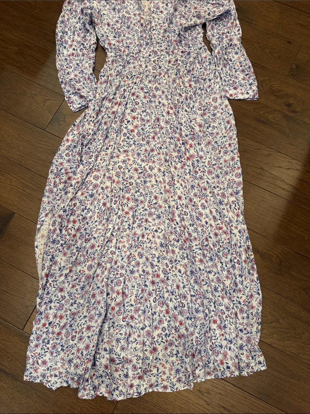 Poupette St Barth Ilona Long Maxi Dress Size Large - C30-098 - Picture 5 of 13